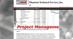 Desktop Screenshot of phantomtechnical.com